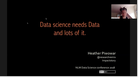 Thumbnail for entry Data Science Needs Data And Lots Of It