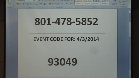 Thumbnail for 04/03/14 - Christina Rodriguez