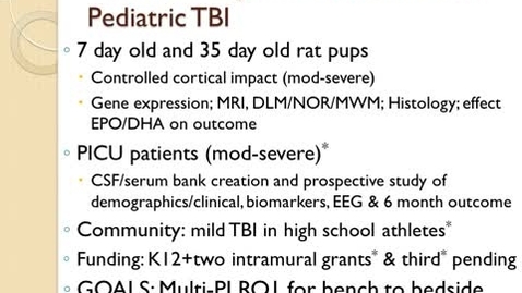 Thumbnail for Focus on Cognitive Outcome after Pediatric TBI