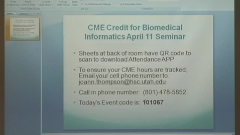 Thumbnail for Designing Usable Healthcare Information Systems and Applications: Why is it so difficult and what can be done about it? - Andre Kushniruk, PhD - 4/11/2013