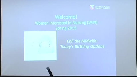 Thumbnail for entry Women Interested in Nursing - March 25th, 2015