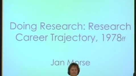 Thumbnail for Doing Research