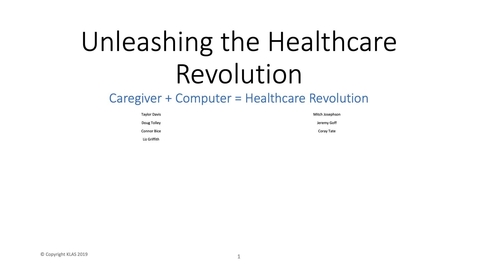 Thumbnail for Unleashing the Healthcare Revolution