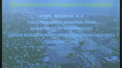 Thumbnail for Severe asthma: Mechanisms of disease &amp; new treatments