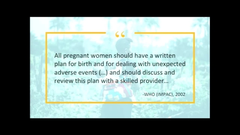 Thumbnail for In the event of cesarean, please practice western medicine