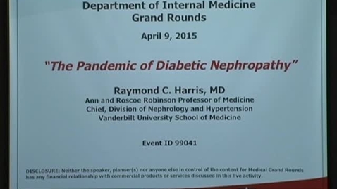 Thumbnail for The pandemic of diabetic nephropathy
