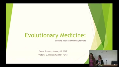 Thumbnail for entry Evolutionary Medicine: Looking back and thinking forward
