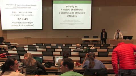 Thumbnail for Trisomy 18: A review of perinatal outcomes &amp; physician attitudes