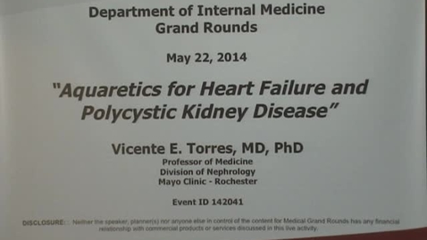 Thumbnail for Aquaretics for Heart Failure and Polycystic Kidney Disease