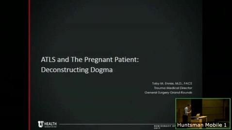 Thumbnail for ATLS and The Pregnant Trauma Patient: Deconstructing Dogma