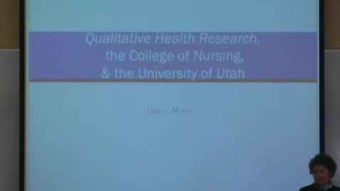 Thumbnail for 02/24/12 - Janice Morse