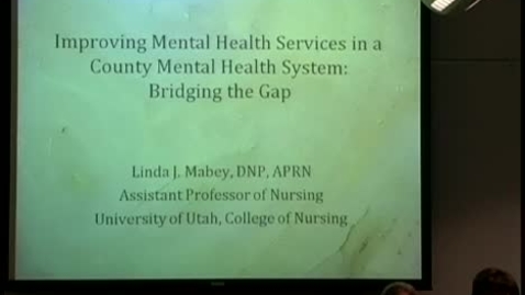 Thumbnail for Trauma Informed Care: Bridging the Gap