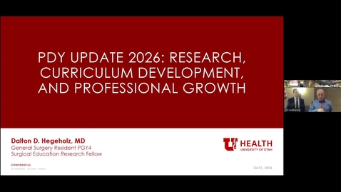 Thumbnail for 4/1/26 - "Research Resident update Presentation"
