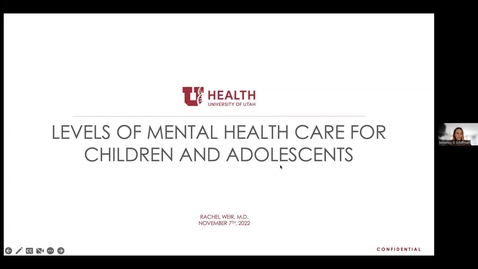 Thumbnail for entry Levels of Care for Children and Adolescents