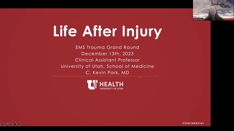 Thumbnail for entry Life After Trauma Care &amp; the Rehab Process