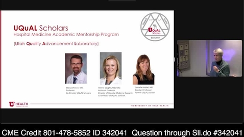 Thumbnail for UQuAL Scholars​ Hospital Medicine Academic Mentorship Program​