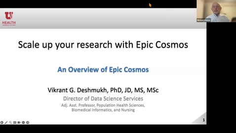 Thumbnail for Scale up your research with Epic Cosmos: An overview of Epic Cosmos