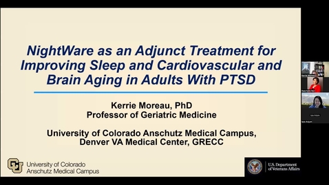 Thumbnail for Nightware as an Adjunct Treatment for Improving Sleep and Cardiovascular and Brain Aging in Adults with PTSD