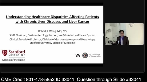 Thumbnail for entry Understanding Healthcare Disparities Affecting Patients with Chronic Liver Diseases and Liver Cancer