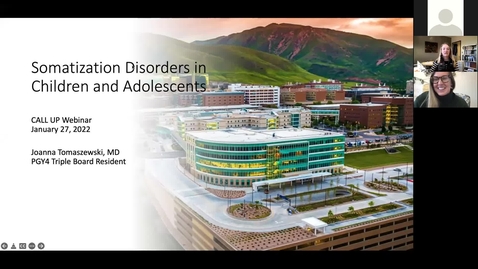 Thumbnail for entry Somatization in Adolescents and Children 