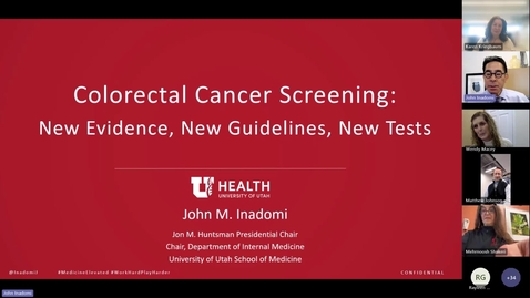 Thumbnail for CME - Colorectal Cancer Screening: New Evidence, New Guidelines, New Tests [08-28-2025]