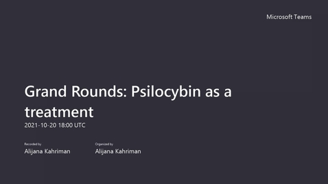 Thumbnail for Psilocybin as a treatment for OCD