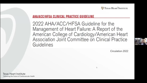 Thumbnail for Heart failure 2022: Observations that will influence guidelines