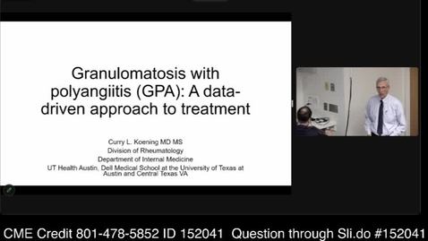 Thumbnail for Granulomatosis with Polyangiitis (GPA): A Data-driven Approach to Treatment
