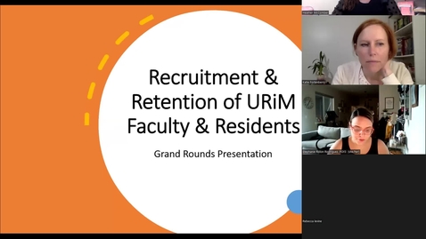 Thumbnail for URiM Resident &amp; Faculty Recruitment Retention Strategies