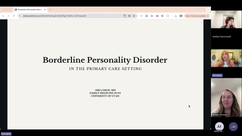 Thumbnail for Borderline Personality Disorder