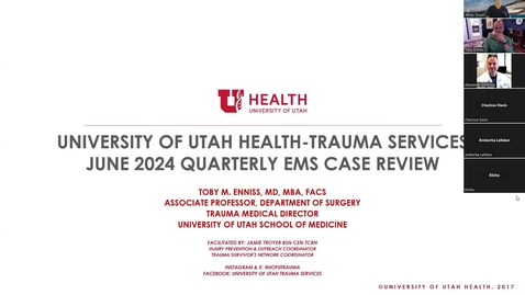 Thumbnail for Management of Severe Hemorrhagic Shock due to Penetrating Trauma