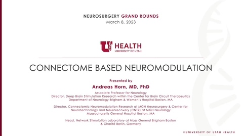 Thumbnail for Connectome Based Neuromodulation