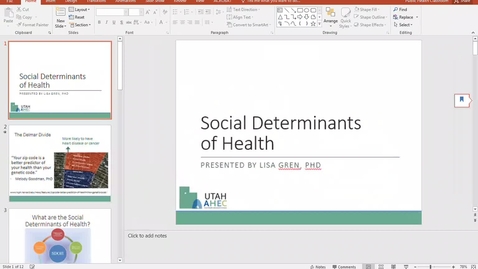 Thumbnail for Social Determinants of Health