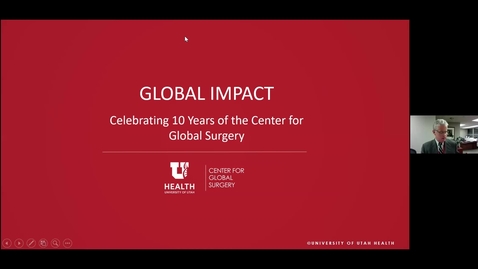 Thumbnail for 10/13/2021 Global Impact: Celebrating 10 years of the Center for Global Surgery