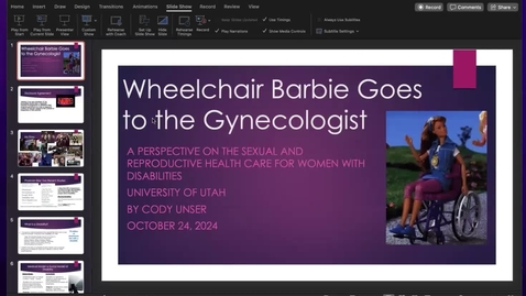 Thumbnail for Wheelchair barbie goes to the Gynecologist
