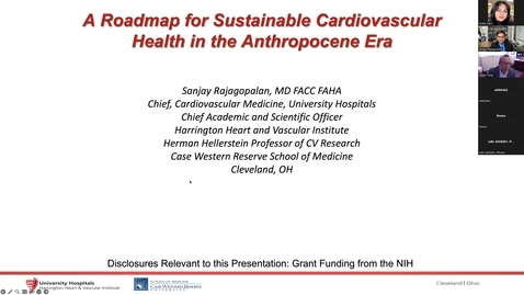 Thumbnail for entry A roadmap for susteainable cardiovascular health in the anthropocene era