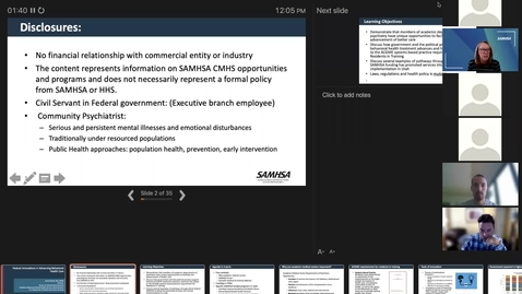 Thumbnail for Federal Innovations in Advancing Behavioral Health Care