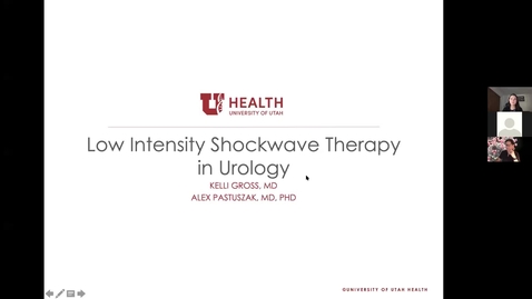 Thumbnail for entry Men's Health Seminar - Shockwave Therapy - August 24, 2020