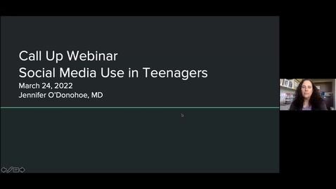 Thumbnail for entry Social Media Use in Teenagers