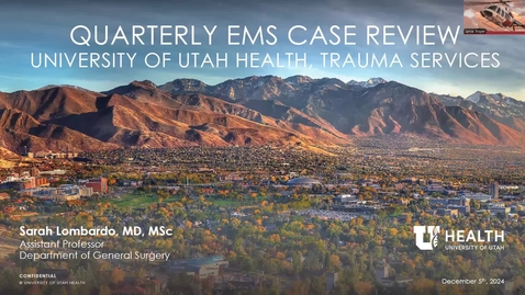 Thumbnail for Polytrauma MCC with SCI