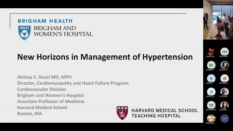 Thumbnail for New horizons in management of hypertension 
