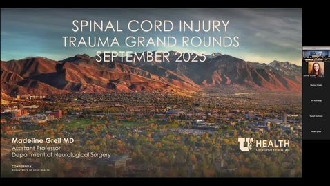 Thumbnail for Spinal Cord Injuries in Trauma Patients