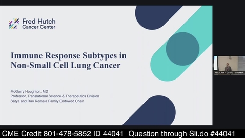 Thumbnail for Immune Cell Composition and Function in NSCLC