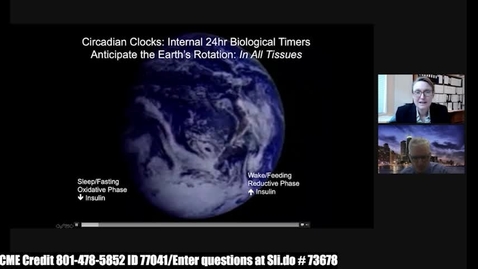Thumbnail for The Frank H. Tyler, MD, Honorary Endowed Lecture: Circadian Mechanisms in Medicine