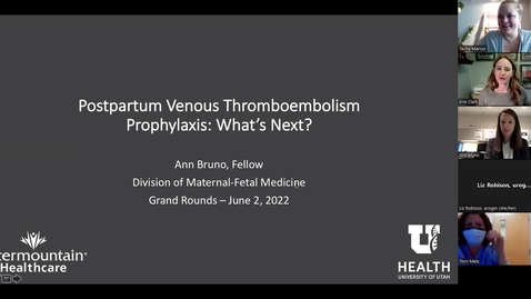 Thumbnail for Postpartum venous romboembolism prophylaxis: What's next?