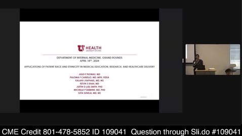 Thumbnail for Applications of Patient Race and Ethnicity in  Medical Education, Research, and Healthcare Delivery