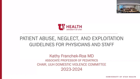 Thumbnail for Patient Abuse, Neglect, and Exploitation Guidelines for Physicians and Staff