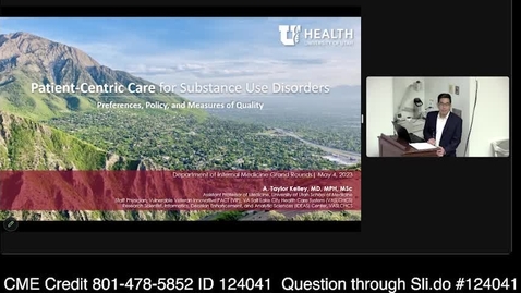 Thumbnail for Patient-Centric Care for Substance Use Disorders: Preferences, Policy, and Measures of Quality