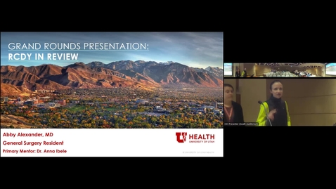 Thumbnail for 3/26/2025- &quot;Research Update Presentations&quot; Group 1