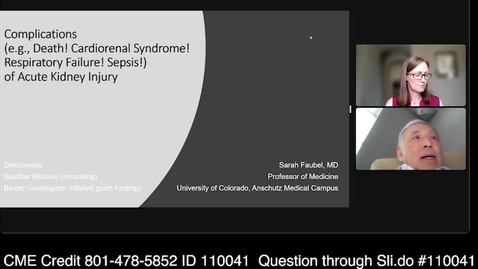 Thumbnail for Complications (Death! Cardiorenal Syndrome! Respiratory Failure! Sepsis!) of Acute Kidney Injury